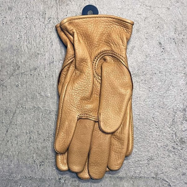 画像2: CHURCHILL GLOVE（チャーチルグローブ）DEERHIDE GLOVE / TONGUE(ディアハイド・グローブ/タン）