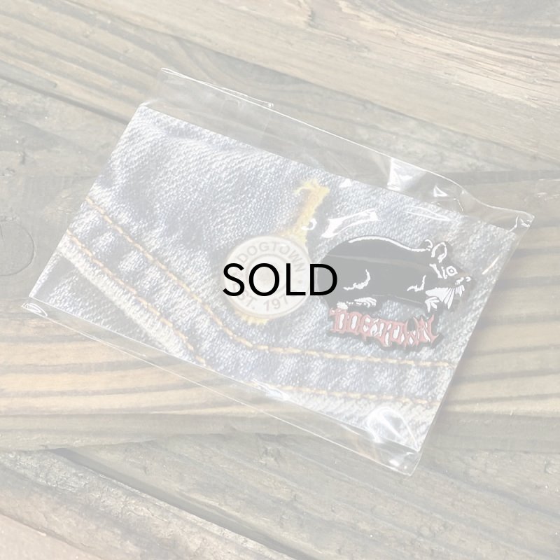 画像1: DOG TOWN(ドッグタウン）ENAMEL PIN / RAT (1)