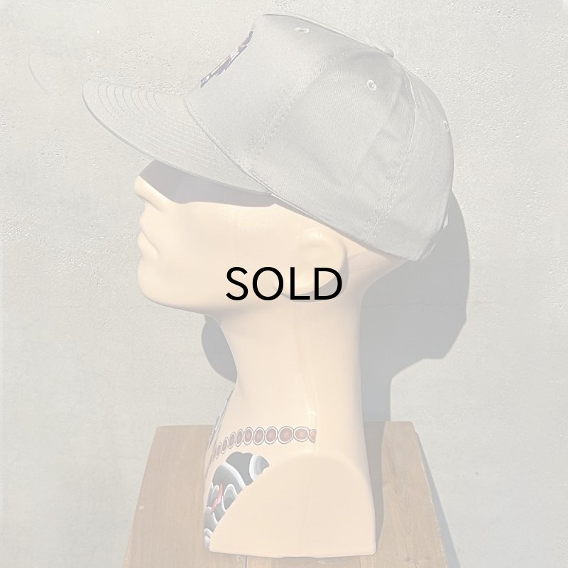 画像2: DOG TOWN(ドッグタウン）MESH FLIP CAP/CROSS グレー (2)