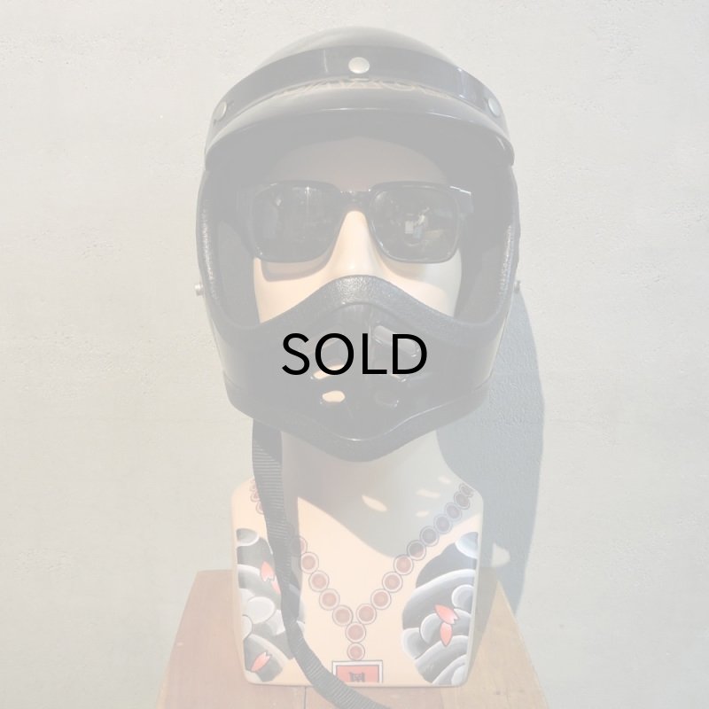 画像3: Vintage Helmet（ビンテージヘルメット）MAXON MOTO 純正バイザー付き M対応57〜58cm【内装リペア済み】 (3)