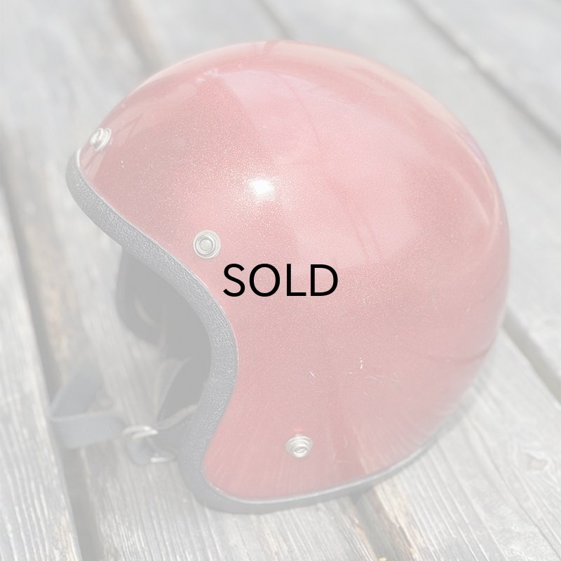 画像3: Vintage Helmet（ビンテージヘルメット）68〜70s AMA GLOUP1 レッドフレーク L対応58cm相当【内装リペア済み】 (3)