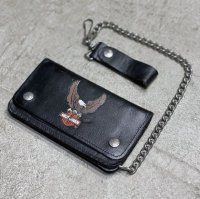 【Vintage】Harley-Davidson二つ折り トラッカーウォレット