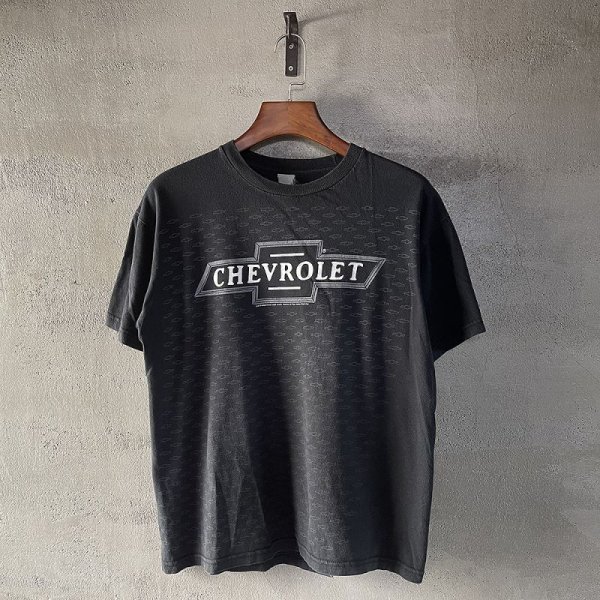 画像1: 【Vintage】CHEVROLET オフィシャル・ロゴTシャツ M相当