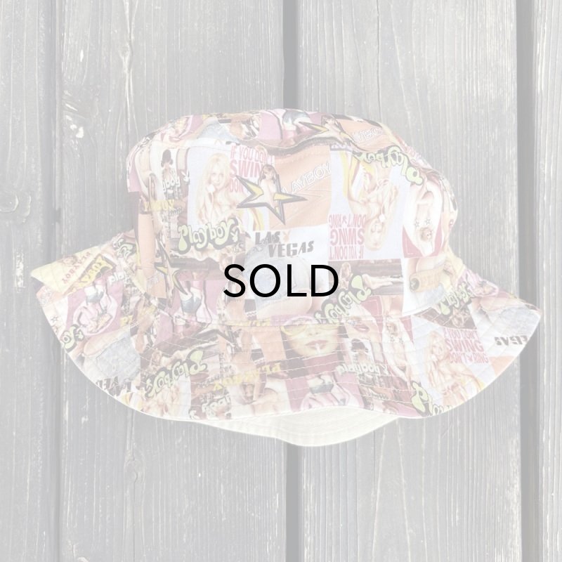 画像2: 【Vintage】PLAYBOY リバーシブル・バケットハット2 (2)