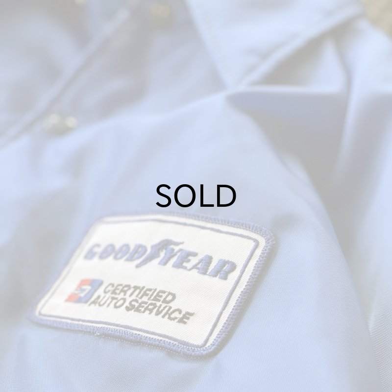 画像3: 【Vintage】70s SwingStar GOODYEAR/星条旗ワッペン ブルー/表記サイズS (3)