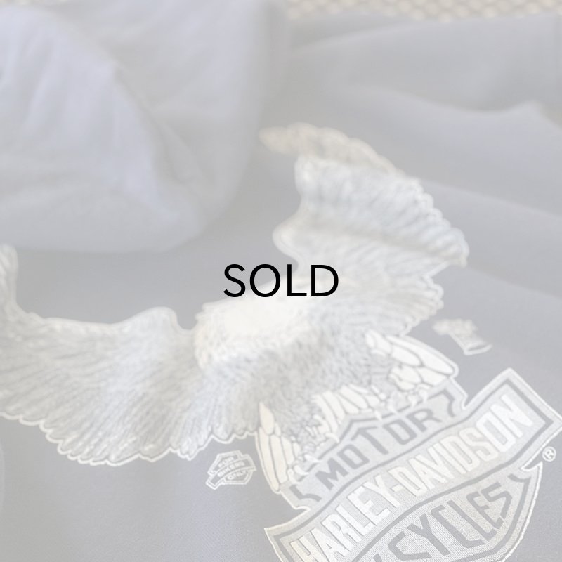 画像4: 【Vintage/Used】70s-80s Harley-Davidson Official(70〜80年代 ハーレーダビッドソン・オフィシャル) CHUCK'S BLOOMINGTON ILL オフィシャルジップパーカー/表記M (4)