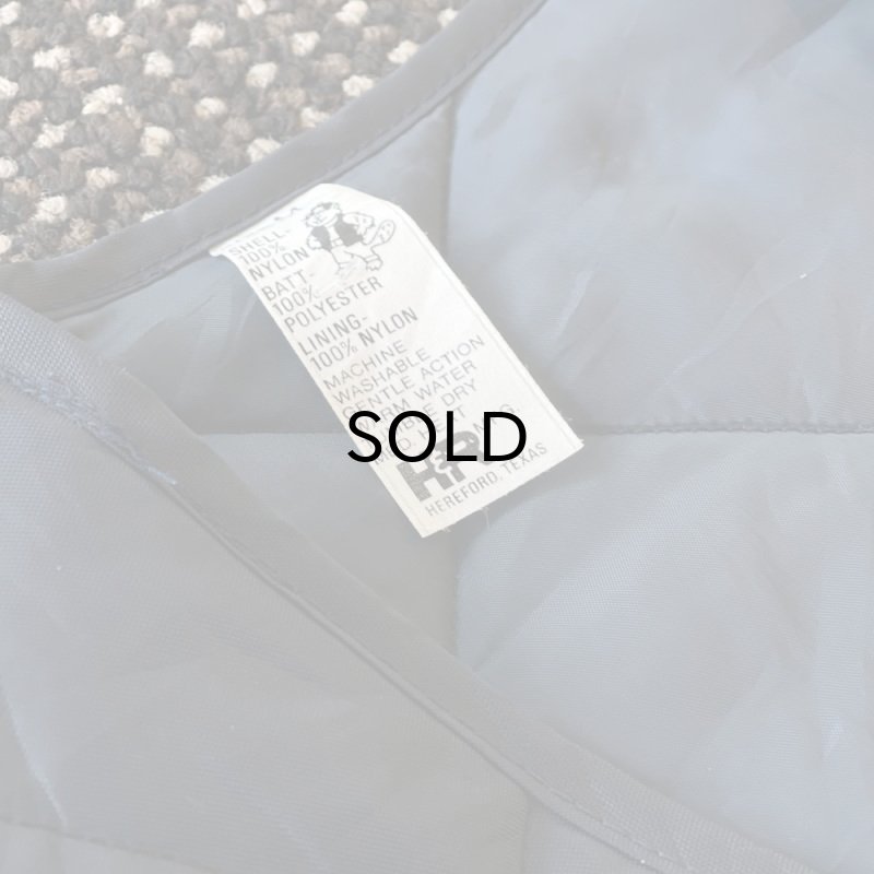 画像3: 【Vintage/Used】NYLON WORK VEST（ナイロンワークベスト）/表記M（L) (3)