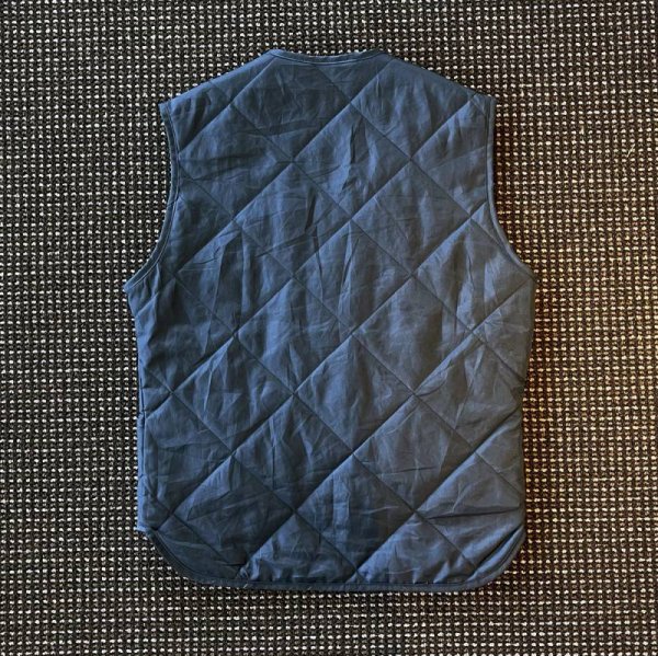 画像2: 【Vintage/Used】NYLON WORK VEST（ナイロンワークベスト）/表記M（L)