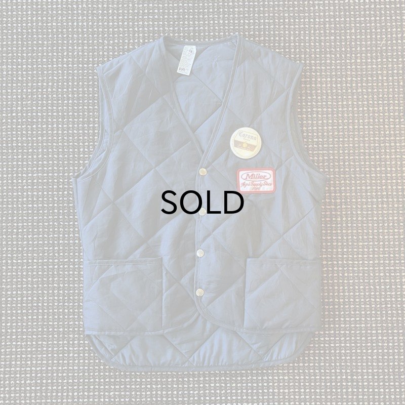 画像1: 【Vintage/Used】NYLON WORK VEST（ナイロンワークベスト）/表記M（L) (1)