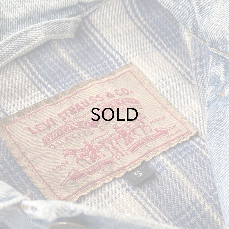 画像5: 96年 Levi's（リーバイス ）70699 ライニング・フランネル・デニムジャケット Made in USA/サイズ表記S (5)