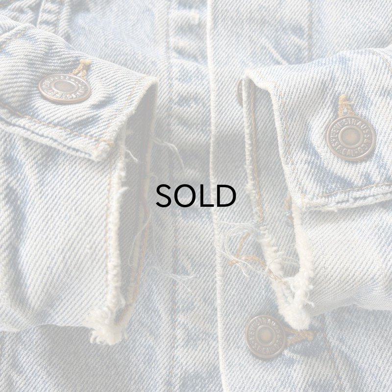画像8: 96年 Levi's（リーバイス ）70699 ライニング・フランネル・デニムジャケット Made in USA/サイズ表記S (8)