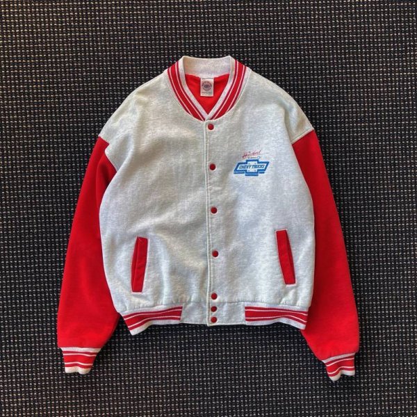 画像1: 90年代 CHEVY TRUCKS OFFICIAL SWEAT STADIUM JUMPER/サイズ表記XXL