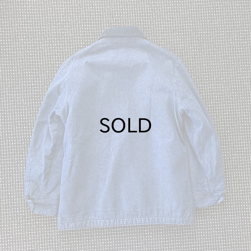 画像3: ラングラー デニムカバーオール・ブランケットライニング/サイズ表記40 (3)