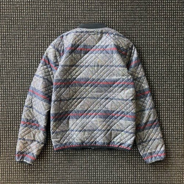 画像2: USED Levi's ブランケットプリント中綿ジャケット/サイズ表記S