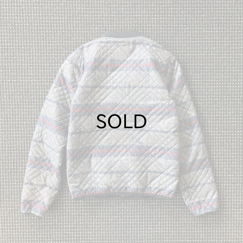 画像2: USED Levi's ブランケットプリント中綿ジャケット/サイズ表記S (2)