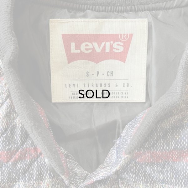 画像3: USED Levi's ブランケットプリント中綿ジャケット/サイズ表記S