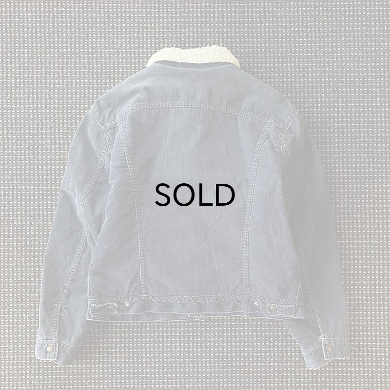 画像3: 70-80s Levi's コーデュロイ・ボア・ジャケット/サイズ表記46(XXL程度） (3)