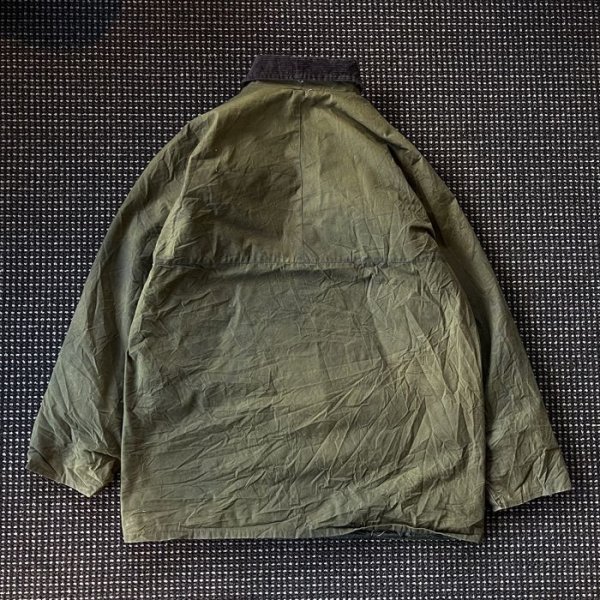 画像2: 【Vinatage/Used】メイドインイングランド・オイルドコットン・ビュフォードタイプ・ジャケット/表記XL
