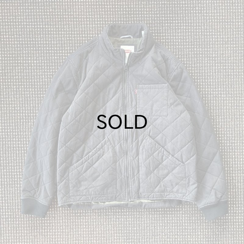 画像1: 【Vinatage/Used】Levi's(リーバイス )海外規格コットンキャンバス・ダイヤモンドキルト・ハンティングジャケット表記L (1)