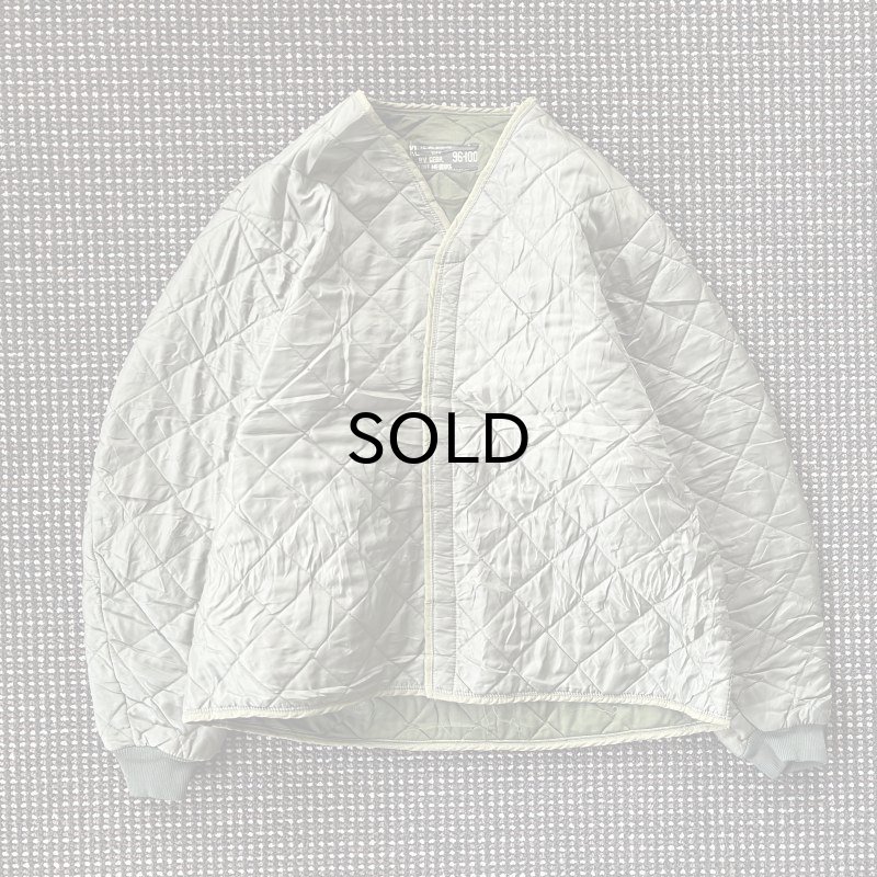 画像1: 【Vinatage/Used】73年オランダ軍キルティング・ライナージャケット・オリーブドラブ/表記96-100(ML程度） (1)