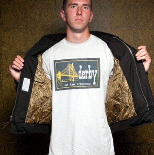 ダービージャケット /ブラック着画