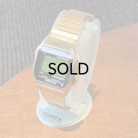 【Newused】Timex(タイメックス）T78677 クラッシックデジタル・ゴールド（インディグロナイトライト）