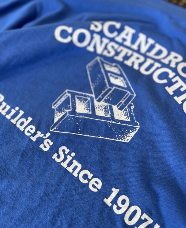 画像3: 【Vintage/USED】80年代 Hanes （ヘインズ） ショートスリーブ・Tシャツ "SCANDROLI CONSTRUCTION" サイズL MADE IN USA.