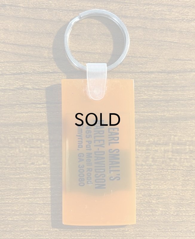 画像2: 【Vintage/Used】ビンテージ・ハーレーダビッドソン・ディーラー・ラバー・キーホルダー (2)