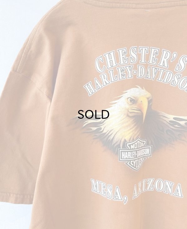 画像4: 【USED】Harley-Davidson （ハーレーダビッドソン ） ショートスリーブ・Tシャツ "Mesa Arizona" サイズXL MADE IN USA.