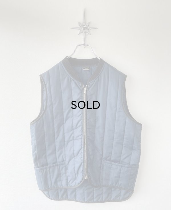 画像1: 【Vintage/Used】70s Sears（シアーズ） NYLON WORK VEST（ナイロンワークベスト）/L相当