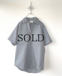 【Vintage/USED】70s USAワークシャツ S/S/表記M