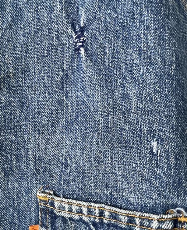 画像4: 【Vintage/Used】70s Levi's（リーバイス ） 60505 デニムベスト・オレンジタブ・スモールe /表記ミディアム Made in USA.