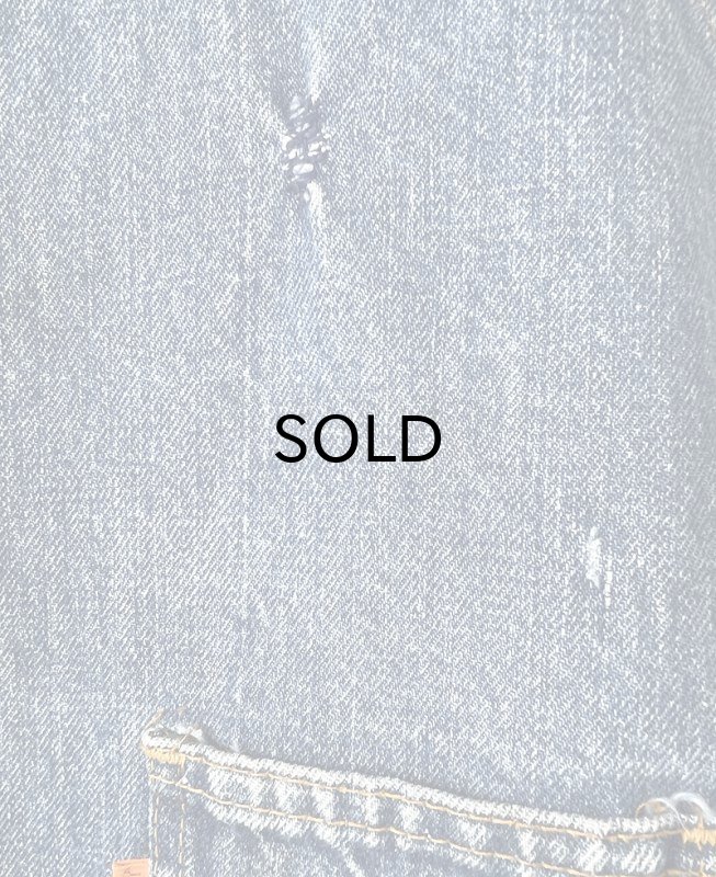 画像4: 【Vintage/Used】70s Levi's（リーバイス ） 60505 デニムベスト・オレンジタブ・スモールe /表記ミディアム Made in USA. (4)