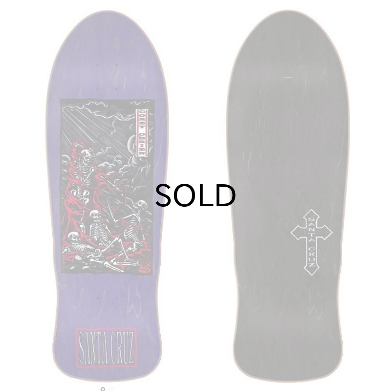 画像1: SANTA CRUZ(サンタクルーズ) スケボーデッキ・OBrien Purgatory Reissue 9.85in x 30in (1)