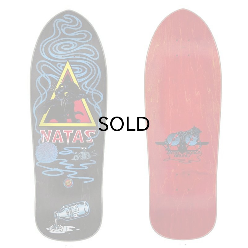画像1: SANTA CRUZ(サンタクルーズ) スケボーデッキ・Natas Kitten Reissue 9.89in x 29.82in (1)