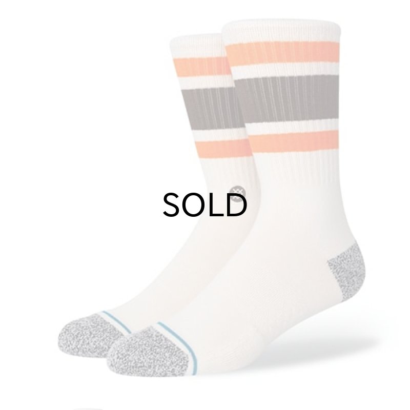 画像1: STANCE(スタンス） BOYD PIPE BOMB ST/ OFF WHITE (メンズ） (1)