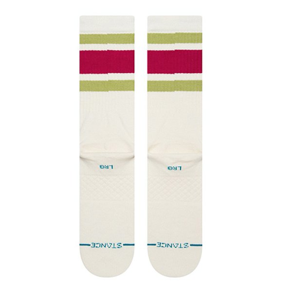 画像3: STANCE(スタンス） BOYD PIPE BOMB ST/ OFF WHITE/GREEN (メンズ）