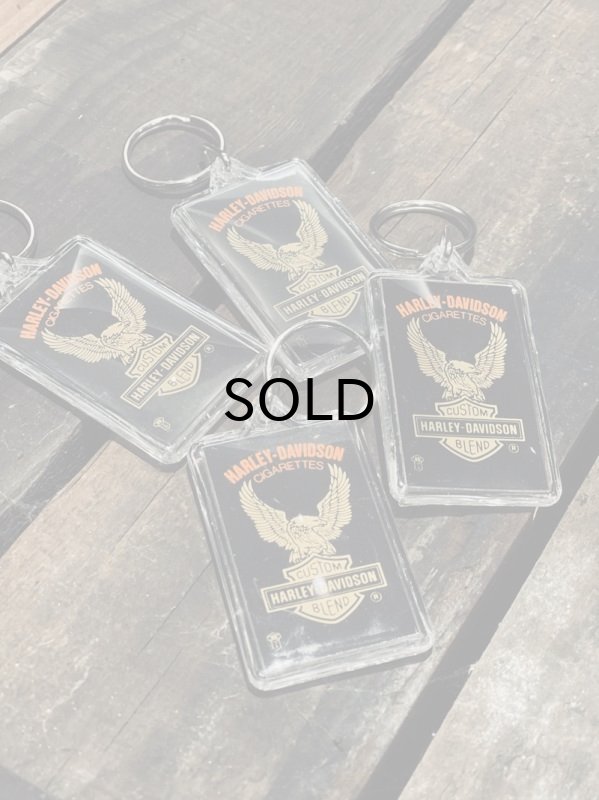 画像1: 【Vintage/Used】ビンテージ・ハーレーダビッドソン・シガレッツ・アクリル・キーホルダー (1)
