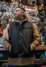 【予約商品】Dorby Of San Francisco（ダービーオブサンフランシスコ）302スタイル・ベスト/ブラック（振り込みによる前払いのみ）