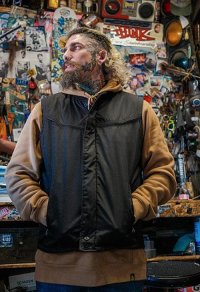 【予約商品】Dorby Of San Francisco（ダービーオブサンフランシスコ）302スタイル・ベスト/ブラック（振り込みによる前払いのみ）