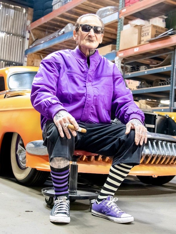 画像1: ダービーオブサンフランシスコ 300クラッシック・ダービージャケット/ロイヤルパープルゴールド (1)