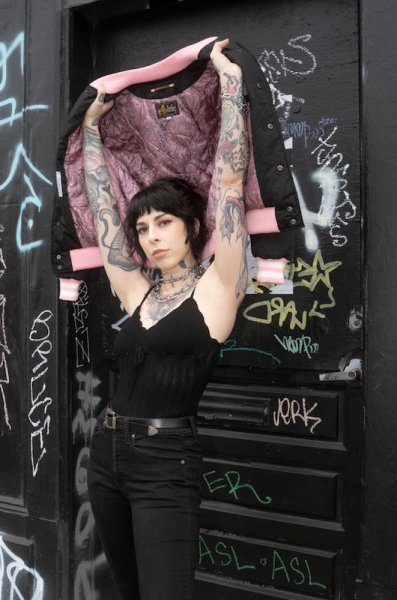 画像2: ダービーオブサンフランシスコ 308スタイル・ダービージャケット/キャンディホワイト (2)