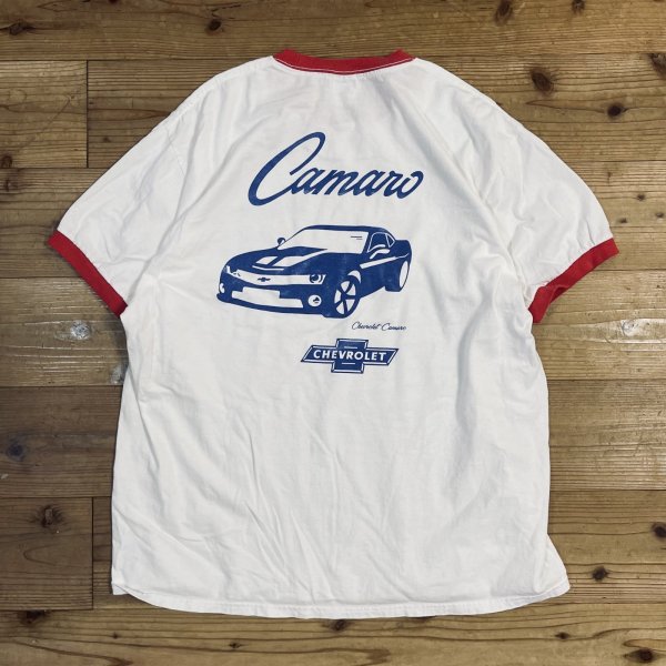 画像1: Vintage/Used Linger S/S T-shirt "Chevrolet" Camaro
