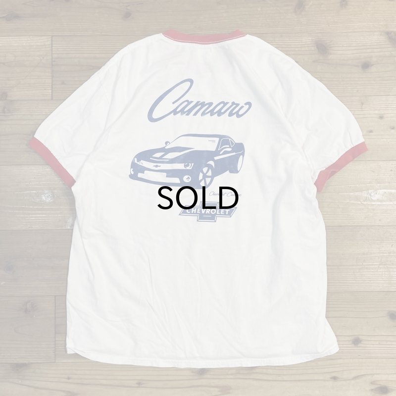 画像1: Vintage/Used Linger S/S T-shirt "Chevrolet" Camaro (1)