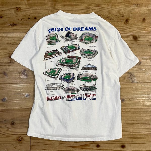 画像1: Vintage/Used Ballparks of the American League S/S T-shirt
