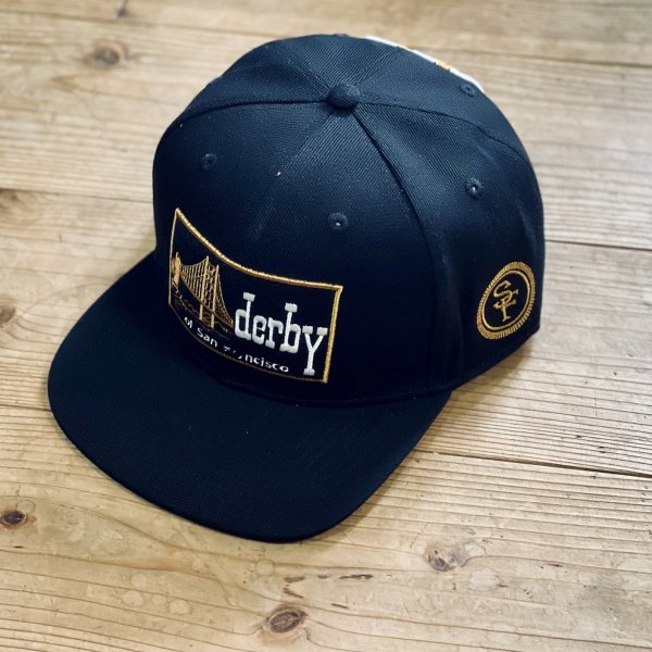 画像1: Dorby Of San Francisco（ダービーオブサンフランシスコ）ゴールド・ロゴ・スナットパック・キャップ
