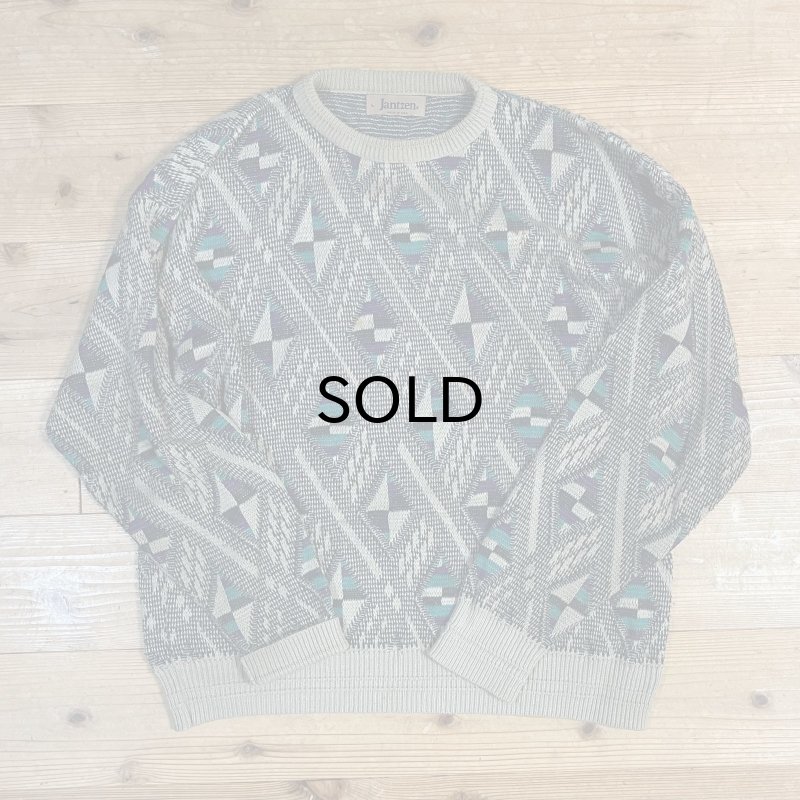 画像1: Vintage/Used 90s JANZEN Design Sweater L/S (Made in USA) (1)
