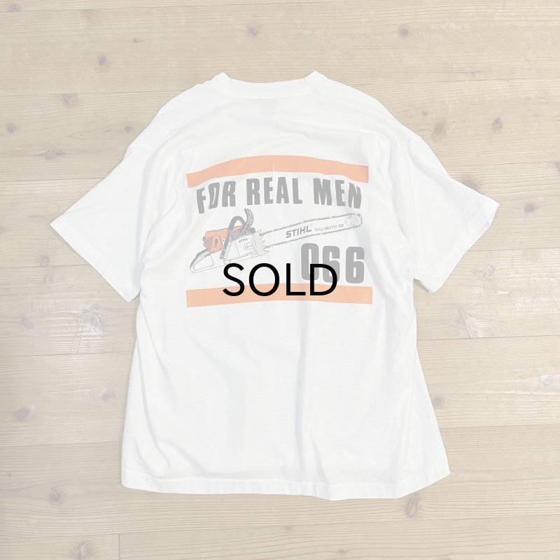 画像1: Vintage/Used 90s Fruit of The Loom "For Real Man" T-shirt (Single stitch） (1)