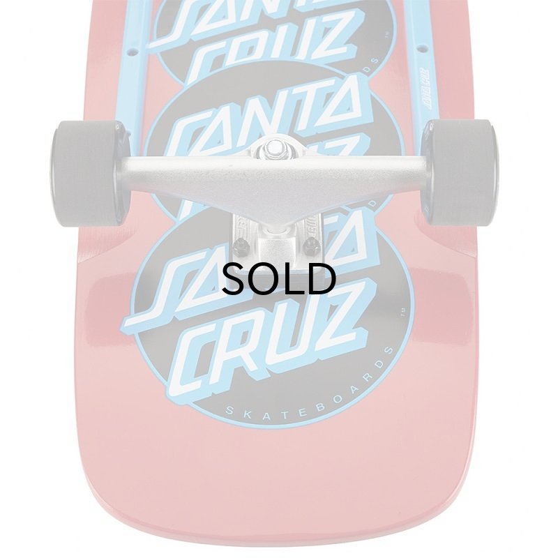 画像4: SANTA CRUZ(サンタクルーズ) スケボーデッキ・80'sコンプリート・クルーザー　"CLASSIC DOT STACK" SKATEBOARD COMPLETE PIG RED OLD SKOOL【SZ 10.5×30】 (4)