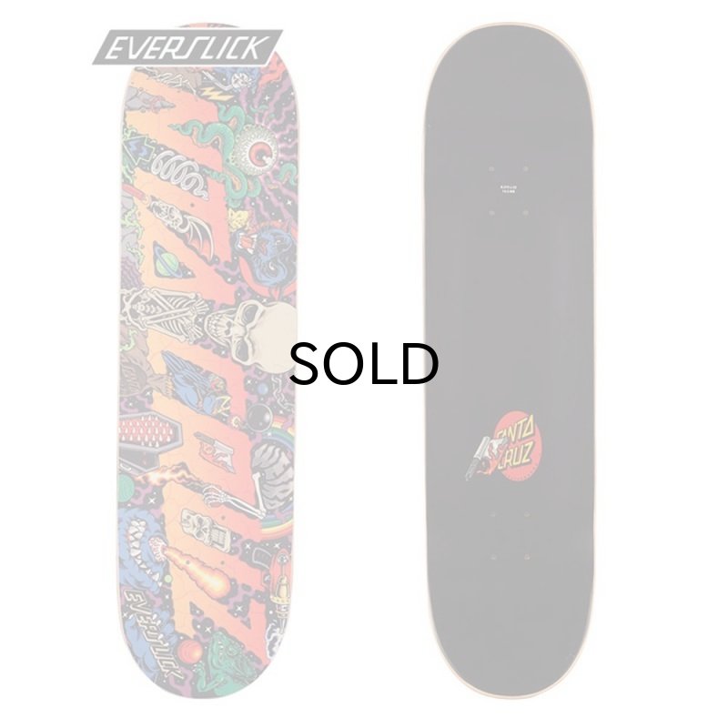 画像1: SANTA CRUZ(サンタクルーズ) スケボーデッキ・EVERSLICK PITCHGRIM UNIVERSE【SZ 8.375×32】 (1)
